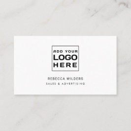 Tarjeta De Visita Logotipo moderno Minimalista