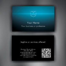 Logotipo moderno y genial Código QR Tecnología Pro