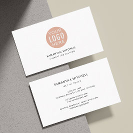 Tarjeta De Visita Logotipo moderno y Personalizado del sitio web