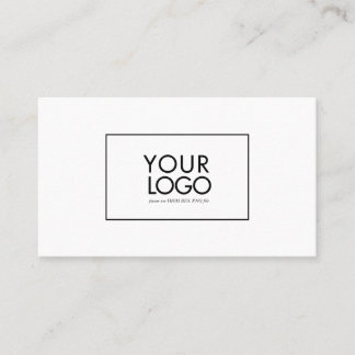 Tarjeta De Visita Logotipo personalizado