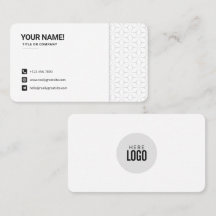 logotipo personalizado círculo empresa profesional