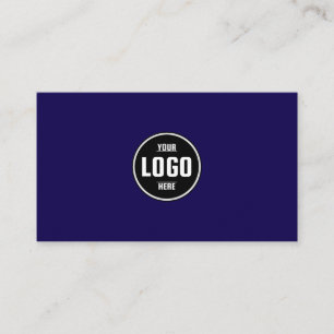 Tarjeta De Visita Logotipo personalizado círculo moderno minimalista