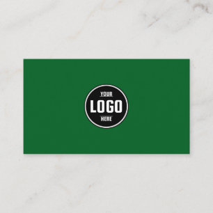 Tarjeta De Visita Logotipo personalizado círculo moderno minimalista