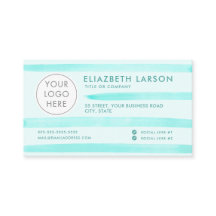 Logotipo personalizado Color azul Minimalista mode