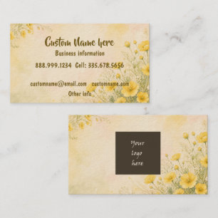 Tarjeta De Visita Logotipo personalizado de la empresa o código QR
