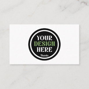 Tarjeta De Visita Logotipo personalizado de la empresa para empleado