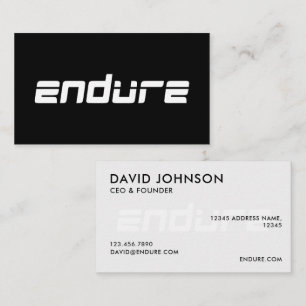 Tarjeta De Visita Logotipo personalizado minimalista profesional mod