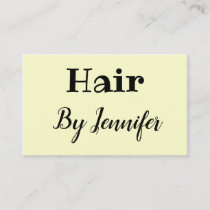 Tarjeta De Visita logotipo personalizado minimalista simple blanco e