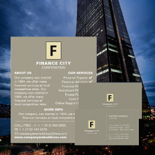 Tarjeta De Visita Logotipo personalizado, negocio profesional y fina