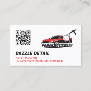 Tarjeta De Visita Logotipo personalizado para Detallado de Autos