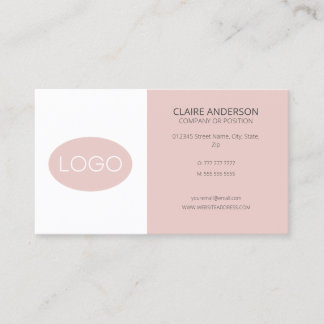 Tarjeta De Visita Logotipo Personalizado personalizado