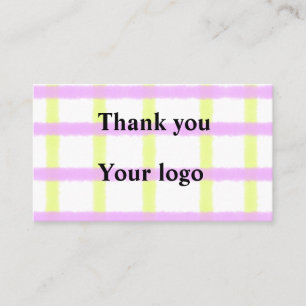 Tarjeta De Visita Logotipo personalizado simple minimalista elegante