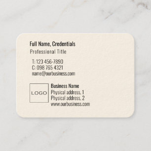 Tarjeta De Visita Logotipo profesional Código QR Moderno y simple po
