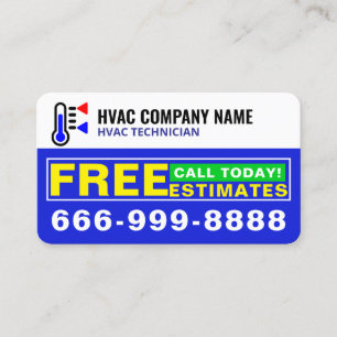 Tarjeta De Visita Logotipo Profesional de A/C (Presupuestos Gratuito
