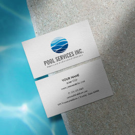 Tarjeta De Visita Logotipo profesional de los servicios de limpieza 