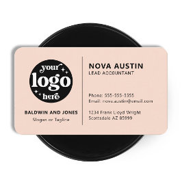 Tarjeta De Visita Logotipo profesional de Personalizado de diseño Mi