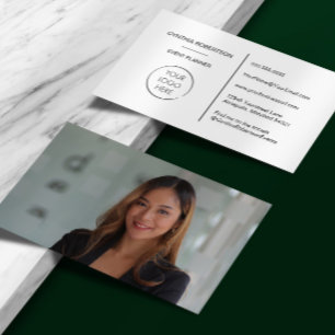 Tarjeta De Visita Logotipo profesional elegante minimalista de dispa