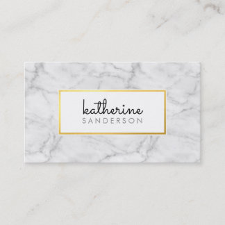 Tarjeta De Visita LOGOTIPO PROFESIONAL Mármol moderno imitación de o
