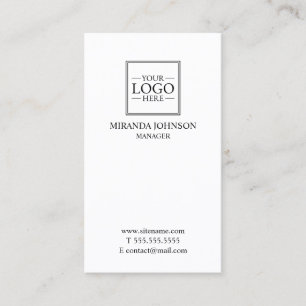 Tarjeta De Visita Logotipo profesional para Personalizados