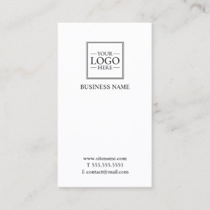 Tarjeta De Visita Logotipo profesional para Personalizados