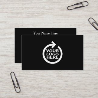 Tarjeta De Visita Logotipo profesional simple moderno
