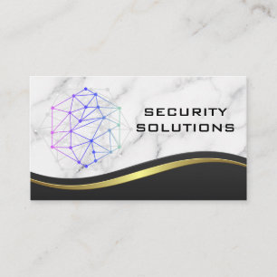 Tarjeta De Visita Logotipo técnico de red