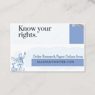 Tarjeta De Visita Lograr la excelencia académica con los estudiantes