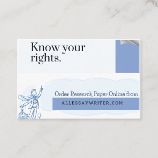 Tarjeta De Visita Lograr la excelencia académica con los estudiantes