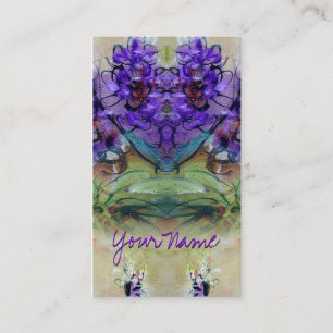 Tarjeta De Visita Loopy Lupines Artful Business Card Personalizable