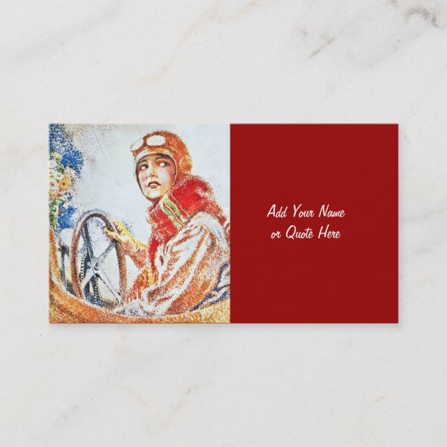 Tarjeta De Visita Los años 20 retros (Anverso)