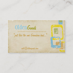 Tarjeta De Visita los años 50 recordados