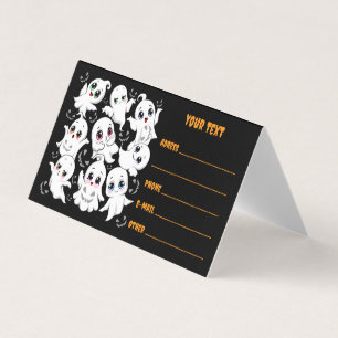 Tarjeta De Visita Los fantasmas del bebé espantaron el humor de Hall