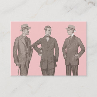 Tarjeta De Visita Los hombres