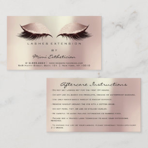 Tarjeta De Visita Los latigazos Rubor de las instrucciones del