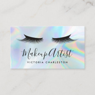 Tarjeta De Visita Los medios sociales atan los ojos a la moda hologr