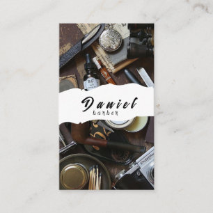 Tarjeta De Visita Los profesionales del pelo hacen una impresión dur