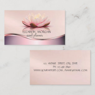 Tarjeta De Visita Loto Profesional Moderno Elegante