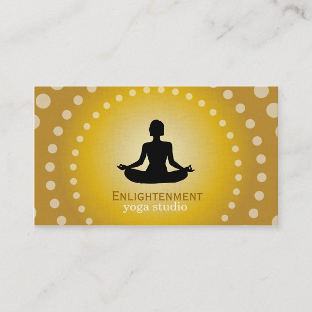 Tarjeta De Visita Lotus completo (negro) (Anverso)