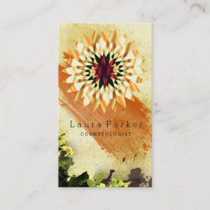 Tarjeta De Visita Lotus Flower Yoga Meditation Spa Holístico