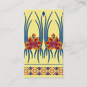 TARJETA DE VISITA LOTUS NOUVEAU: TARDE DE JULIO