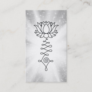 Tarjeta De Visita *~* Lotus Sparkle Raya Reciclando Energía Reiki