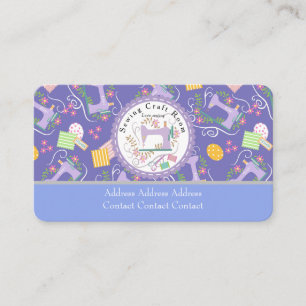 Tarjeta de visita Love Scote Cute Lavender