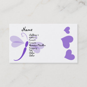 Tarjeta De Visita Loverse Dragonfly