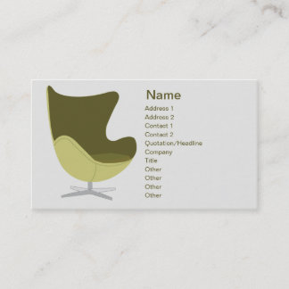 Tarjeta De Visita Loveseat - Business