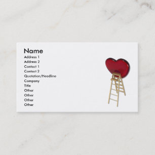 Tarjeta De Visita LoveUpwardClimb083010, nombre, dirección 1,