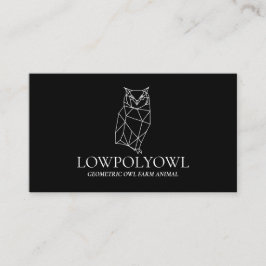 Tarjeta De Visita Lowpoly Lowpoly Lowpoly