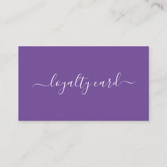 Tarjeta De Visita Loyalität 10 Nails Lashes Beauty Visitenkarte (Anverso)