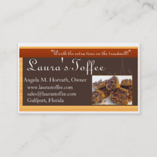 Tarjeta De Visita ltbcards3, el caramelo de Laura,