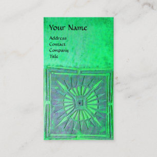 TARJETA DE VISITA LUCERO DEL ALBA, MONOGRAMA