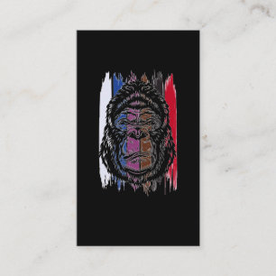 Tarjeta De Visita Luchador de las artes marciales de Gorila Jiu Jits
